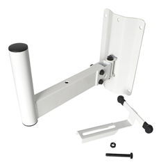 Loudspeaker Wall Bracket with 2 Way Adjustment White Finish